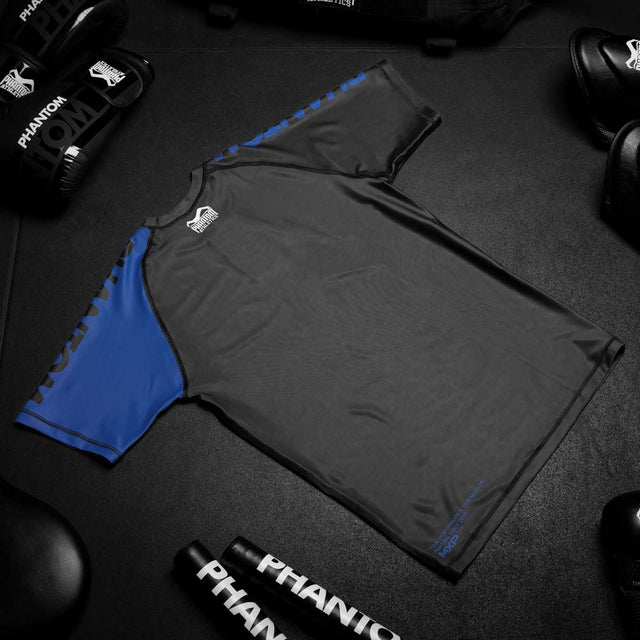 Phantom Athletics Rashguard Ranked - Blauw