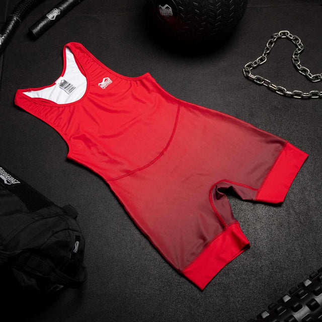 Phantom Athletics Worstelsinglet Apex - Rood