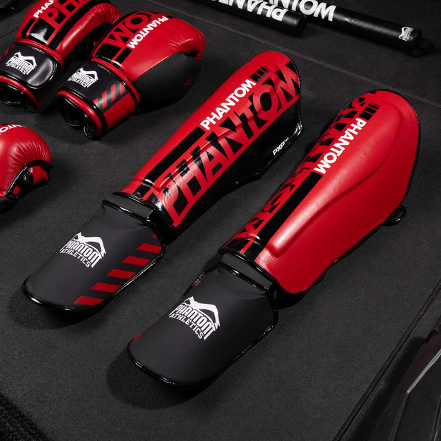 Phantom Athletics Scheenbeschermers APEX Striking - Rood