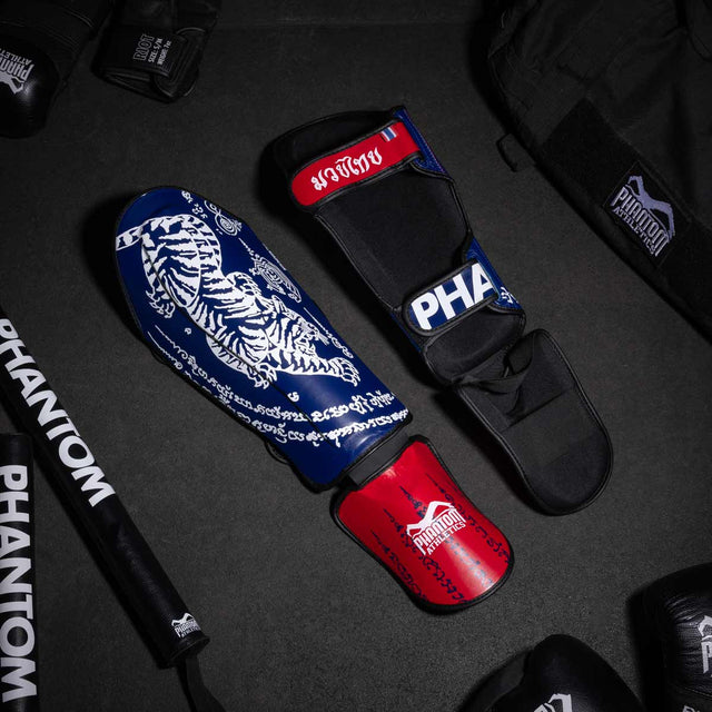 Phantom Athletics Scheenbeschermers Muay Thai - Blauw