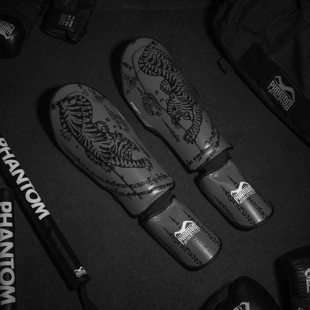 Phantom Athletics Scheenbeschermers Muay Thai - Grijs