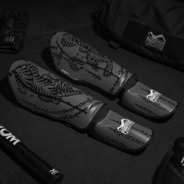 Phantom Athletics Scheenbeschermers Muay Thai - Grijs