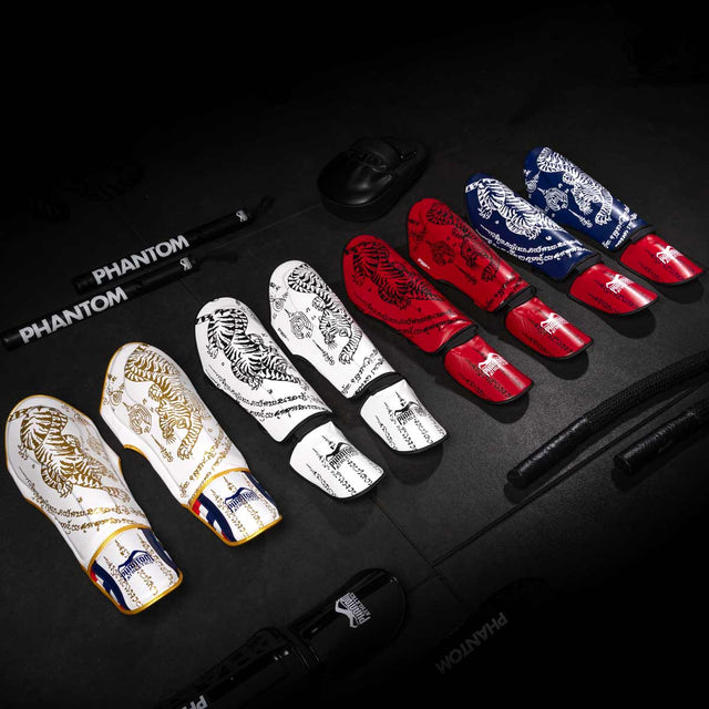 Phantom Athletics Scheenbeschermers Muay Thai - Wit