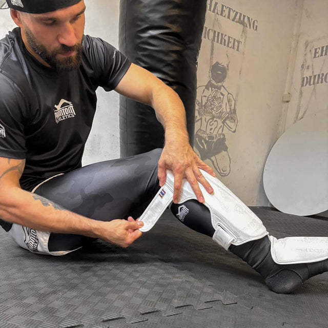Phantom Athletics Scheenbeschermers Muay Thai - Frost Wit