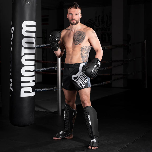 Phantom Athletics Scheenbeschermers APEX Striking - Zwart/Grijs