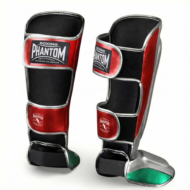 Chrániče holení Phantom Athletics Mexico – Stříbrná/Zelená/Červená