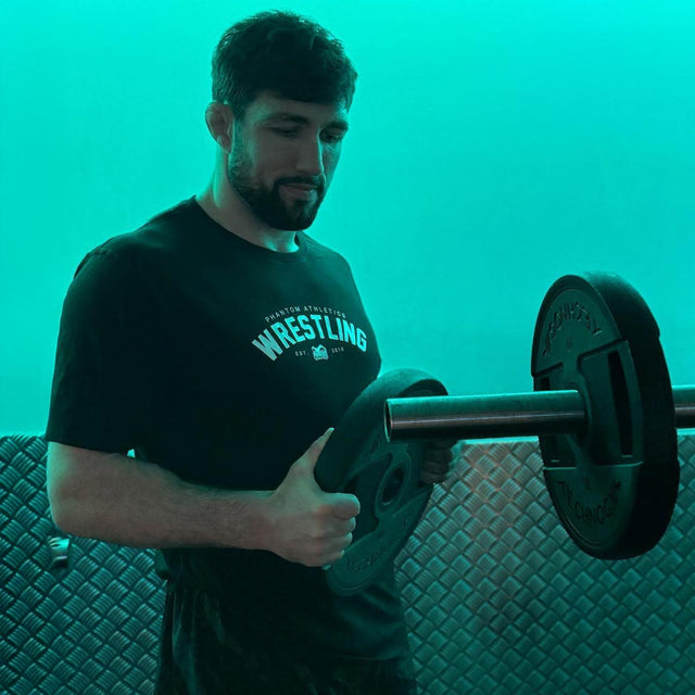 Koszulka Phantom Athletics Wrestling – Czarna