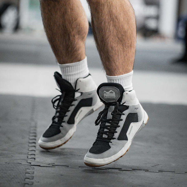 Buty zapaśnicze Phantom Athletics Tactic – Szare/Czarne
