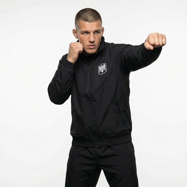 Phantom Athletics Trainingsjas DMC Germany Eagle - Zwart/Rood/Geel