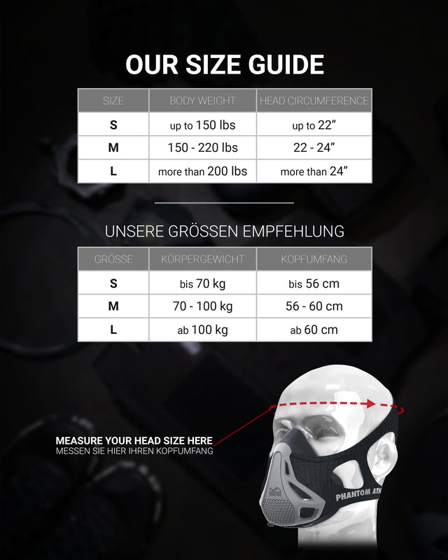 Phantom Athletics Trainingsmasker Mystery Mask - Grijs