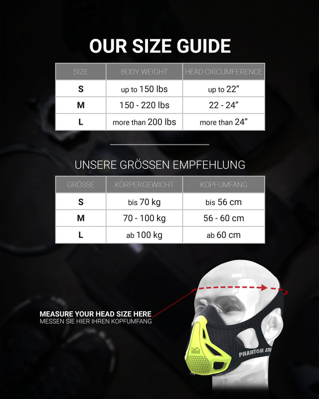 Phantom Athletics Trainingsmasker Mystery Mask - Neon