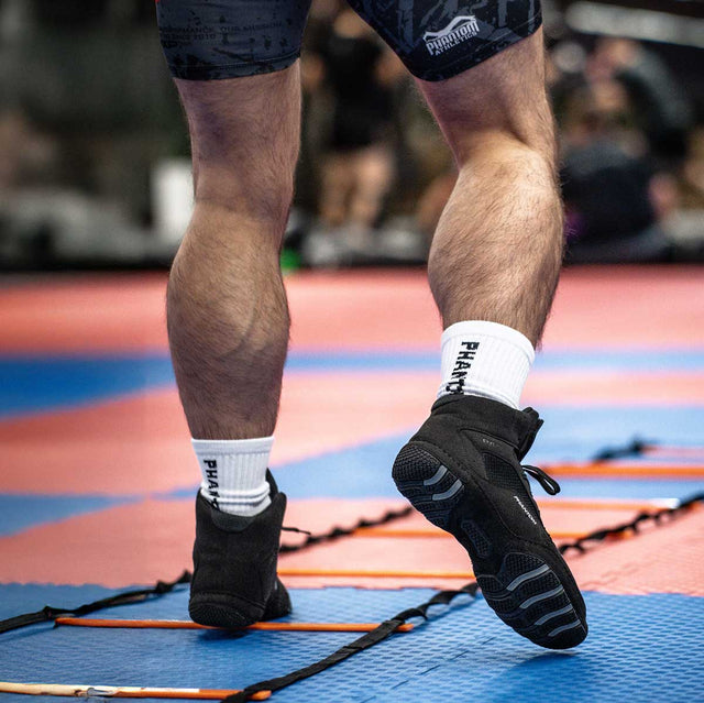 Phantom Athletics Worstelschoenen Tactic - Zwart/Rood