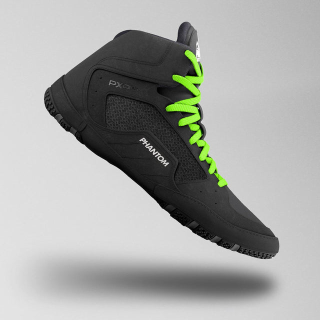 Phantom Athletics Worstelschoenen Tactic - Zwart/Neon Groen