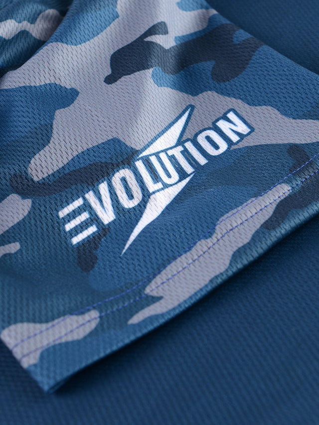 Phantom Athletics Trainingsshirt EVO Warfare - Marineblauw Camo