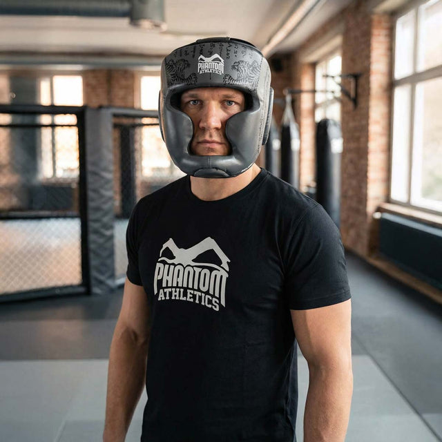 Phantom Athletics Hoofdbeschermer Muay Thai - Grijs