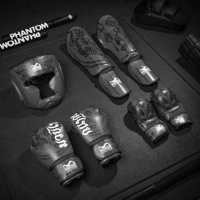 Phantom Athletics Hoofdbeschermer Muay Thai - Grijs