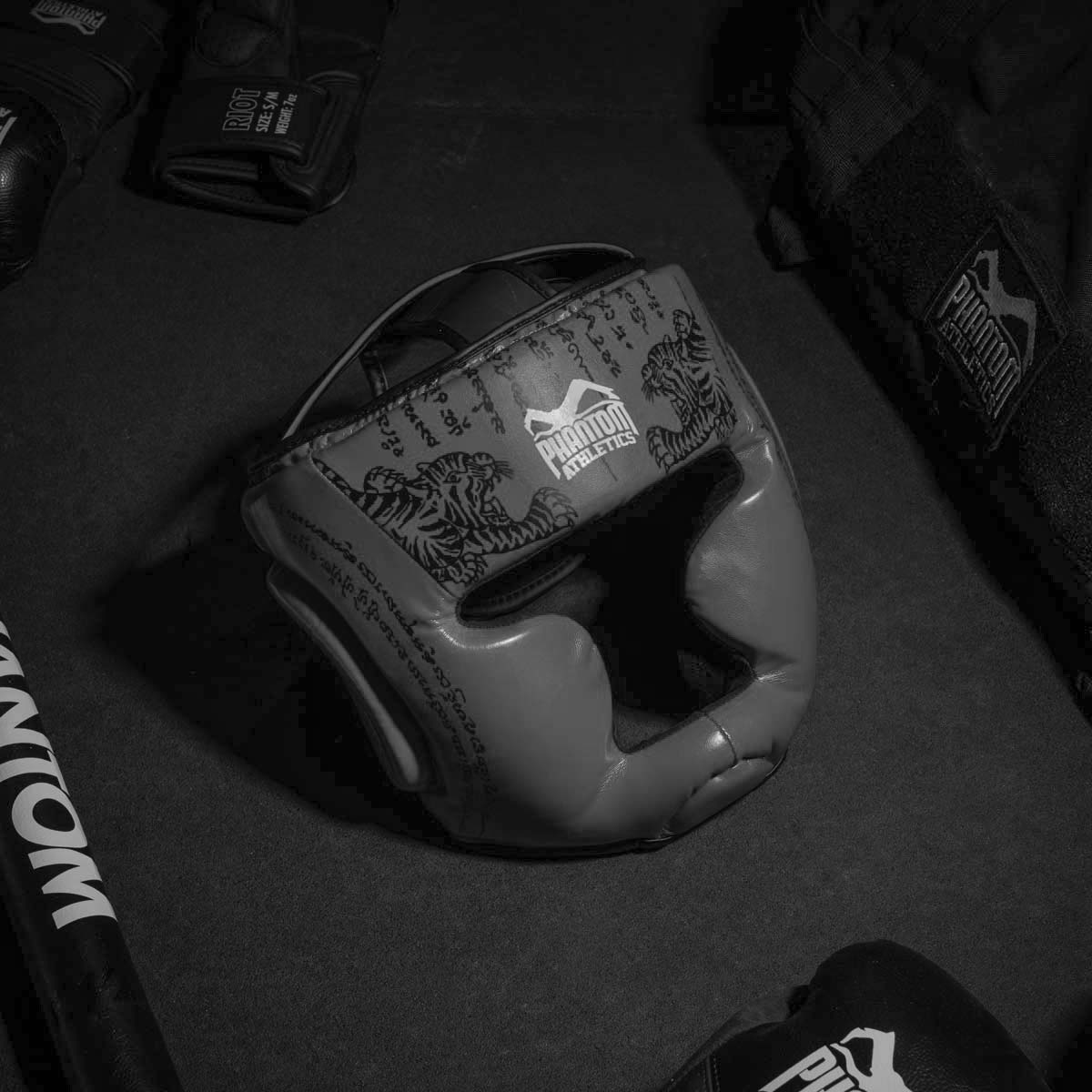 Phantom Athletics Hoofdbeschermer Muay Thai - Grijs