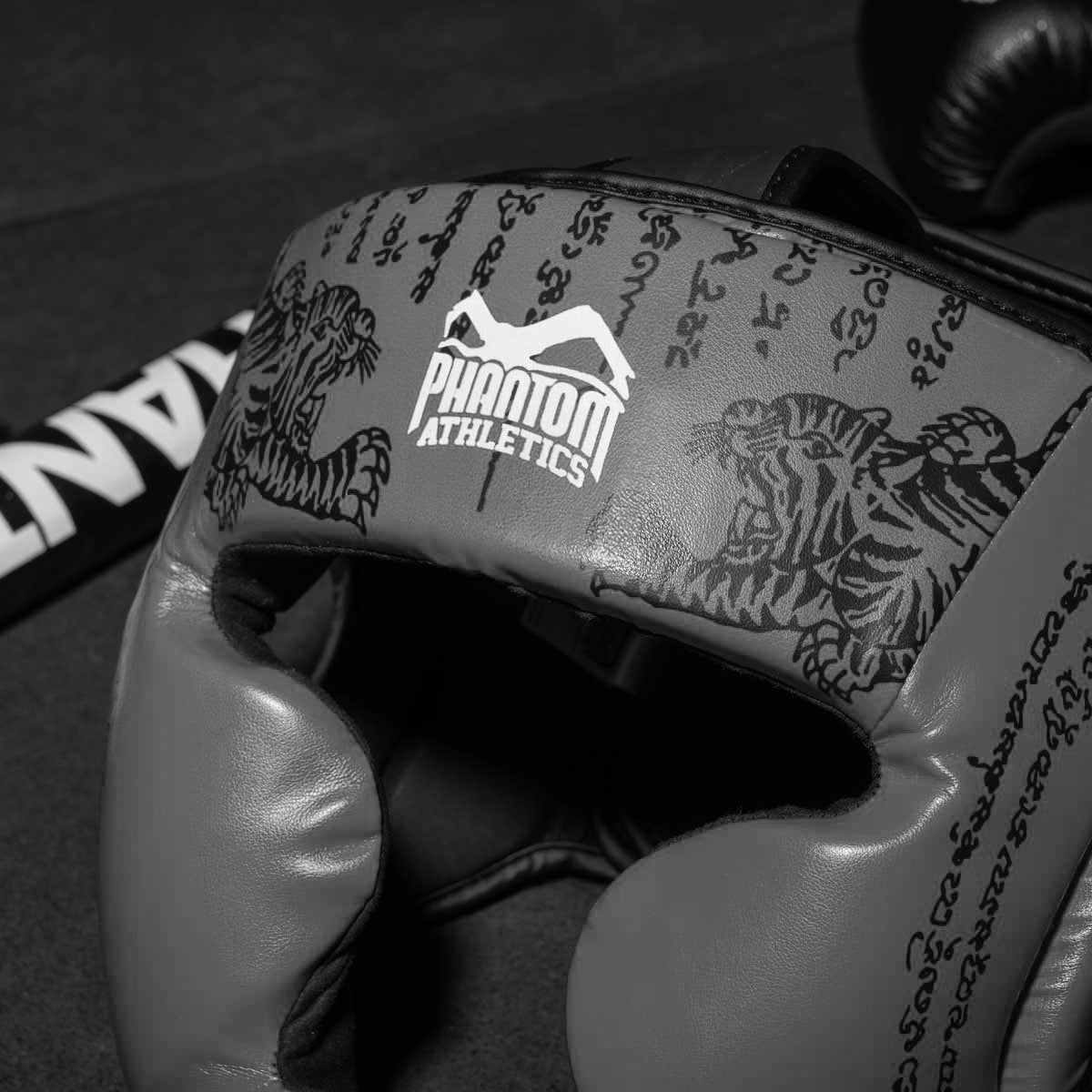 Phantom Athletics Hoofdbeschermer Muay Thai - Grijs