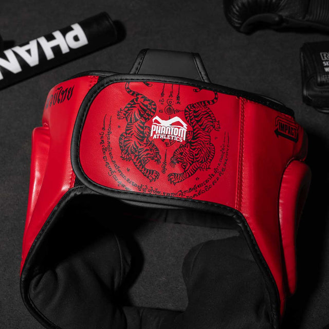 Phantom Athletics Hoofdbeschermer Muay Thai - Rood