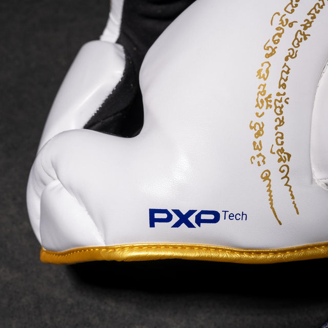 Phantom Athletics Hoofdbeschermer Muay Thai - Wit/Goud
