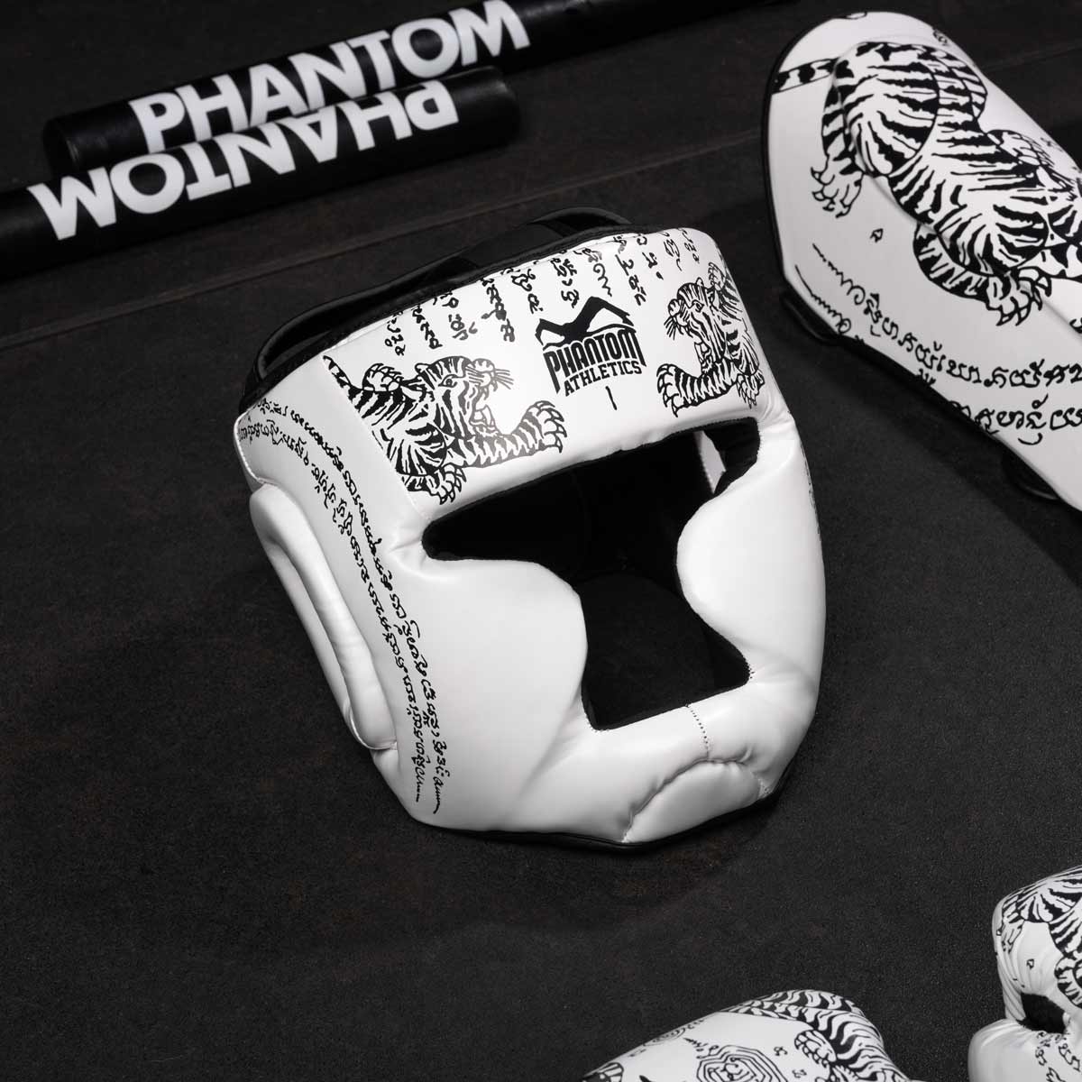 Phantom Athletics Hoofdbeschermer Muay Thai - Wit
