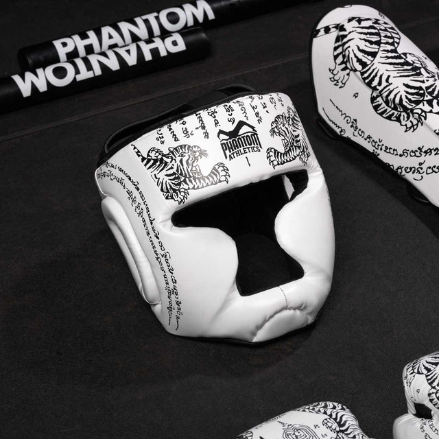 Phantom Athletics Hoofdbeschermer Muay Thai - Wit