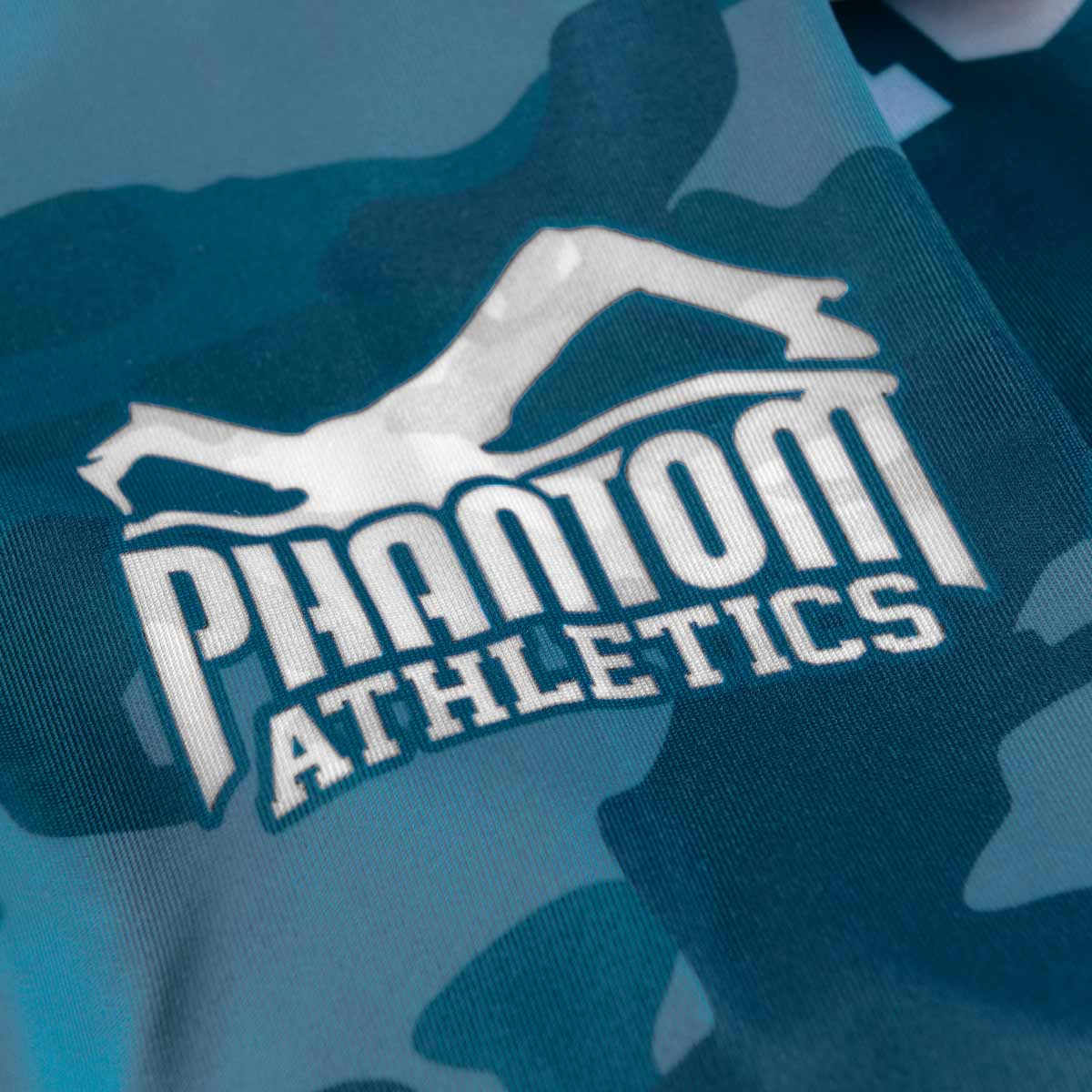Phantom Athletics Rashguard Warfare - Marineblauw Camo