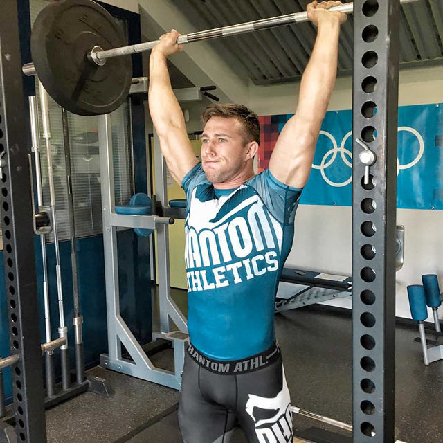 Phantom Athletics Rashguard Warfare - Marineblauw Camo