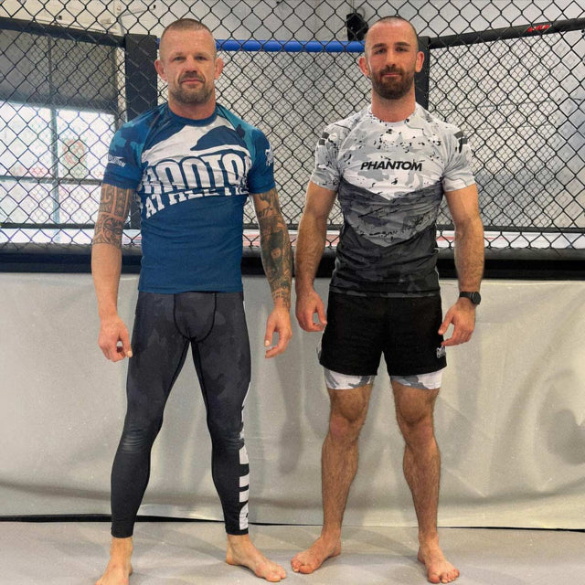 Phantom Athletics Rashguard Warfare - Marineblauw Camo