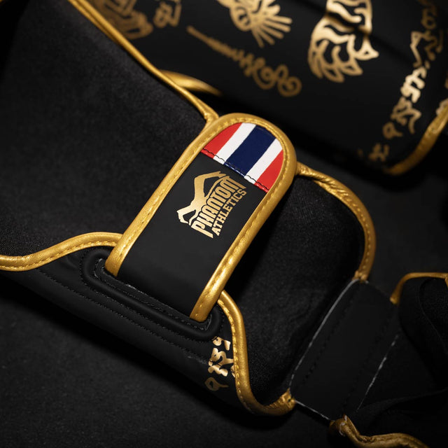 Phantom Athletics Scheenbeschermers Muay Thai - Zwart/Goud