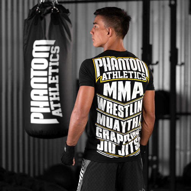 Koszulka Phantom Athletics MMA Sports – Czarna