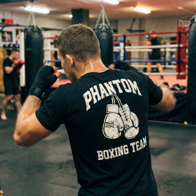 Phantom Athletics T-shirt Boxing Team – Black