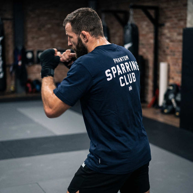 Koszulka Phantom Athletics Sparring Club Oversize Heavy – Granatowa