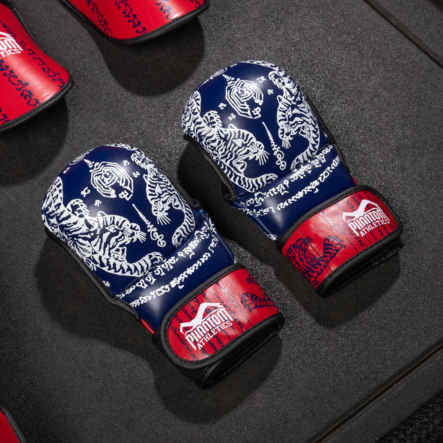 Phantom Athletics MMA Handschoenen Sparring Muay Thai - Blauw