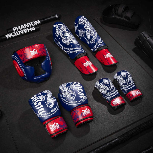 Phantom Athletics MMA Handschoenen Sparring Muay Thai - Blauw