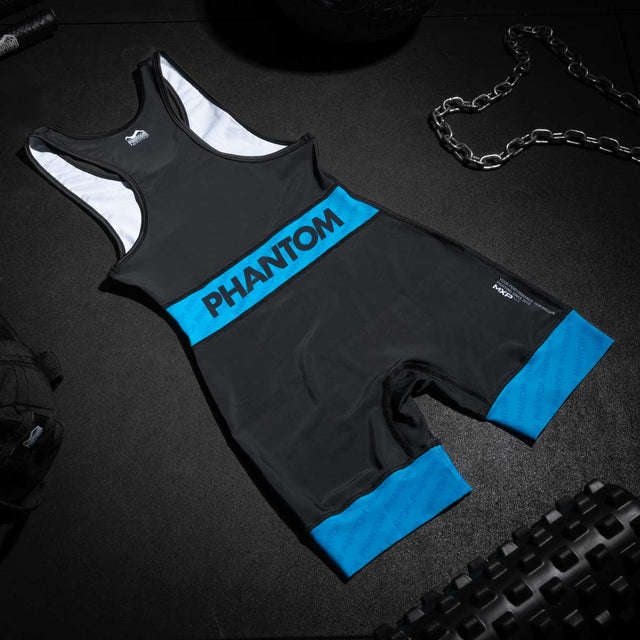 Phantom Athletics Worstelsinglet Raptor - Rood/Blauw