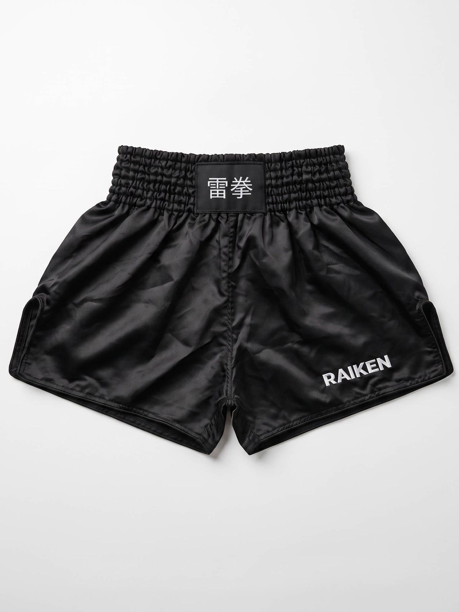 Spodenki Muay Thai Raiken KAZE – Czarne