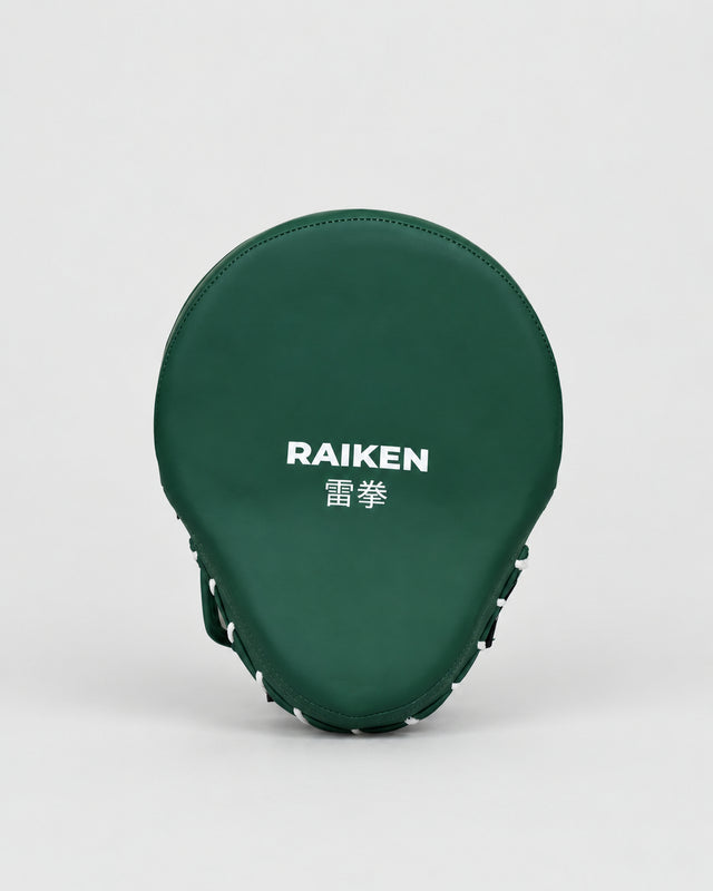 Manoplas de boxe Raiken KAZE – Verde/Branco