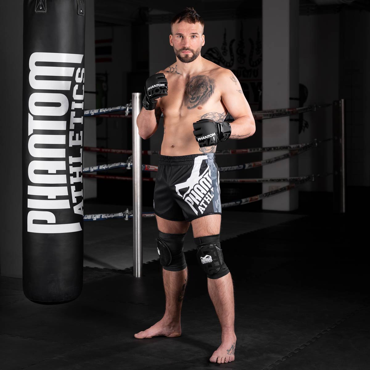 Phantom Athletics Kniebeschermers APEX Striking - Zwart