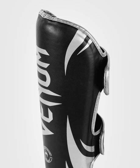 Venum Shin Guards Kickboxing Challenger – Black/Silver