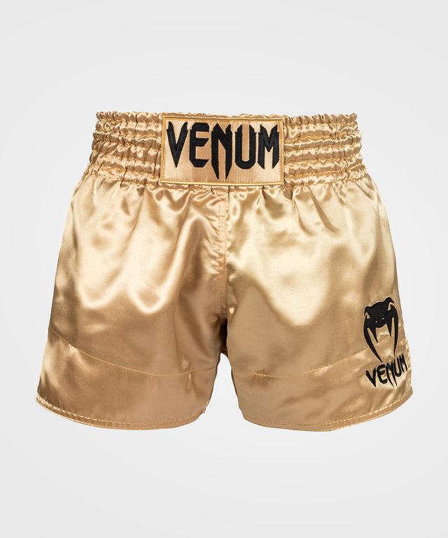 Venum Kickboks Broekje Classic - Goud/Zwart