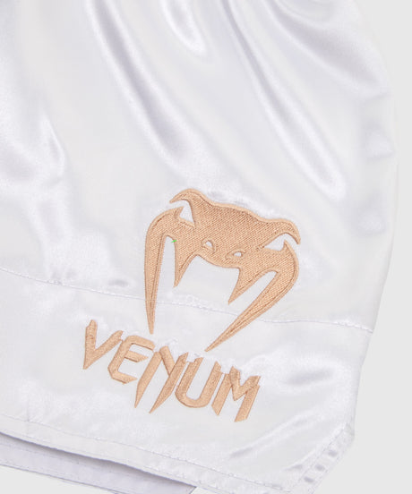 Venum Kickboks Broekje Classic - Wit/Goud