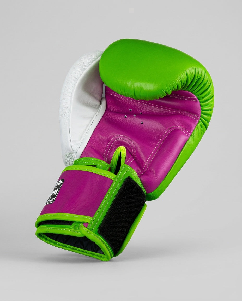 Twins Boxing Gloves BGVL3 - Green/Pink/White