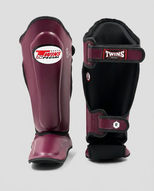 Twins Shin Guards SGL7 – Bordeaux Red