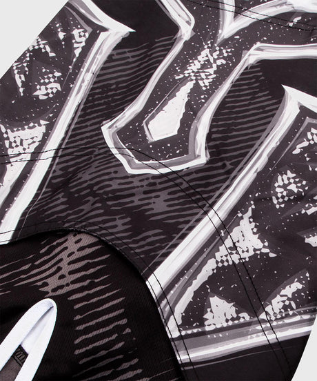 Spodenki MMA Venum Gladiator 3.0 – Czarny/Szary/Biały