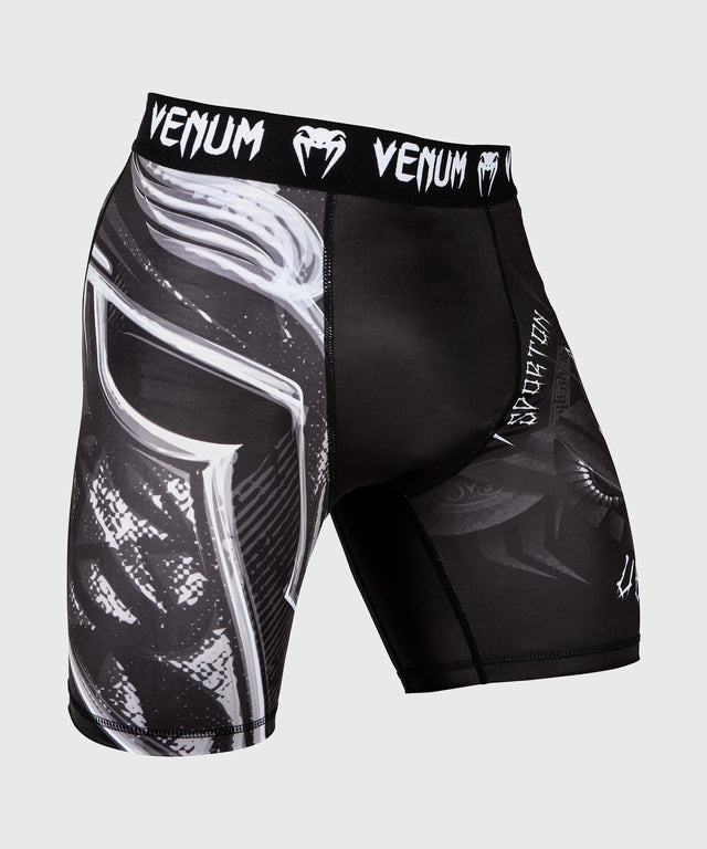 Spodenki kompresyjne Venum Gladiator 3.0 – Czarne/Szare/Białe