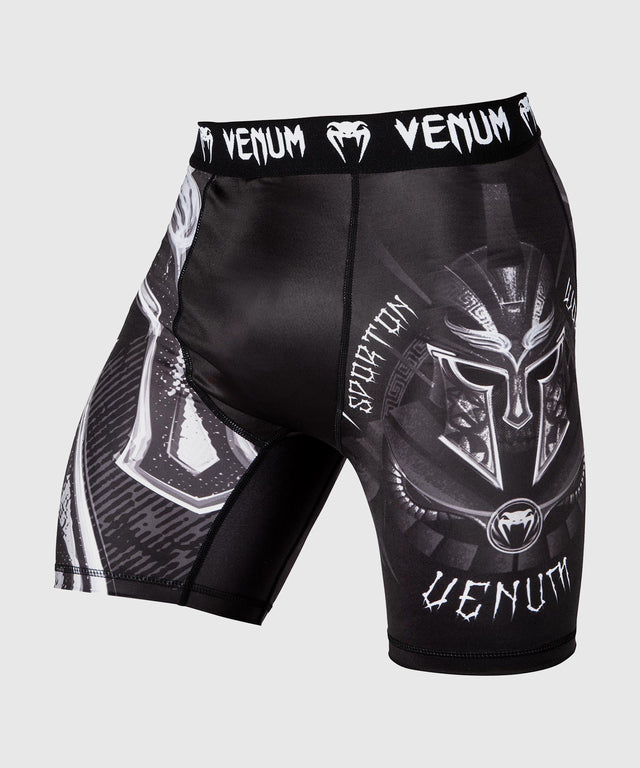 Spodenki kompresyjne Venum Gladiator 3.0 – Czarne/Szare/Białe
