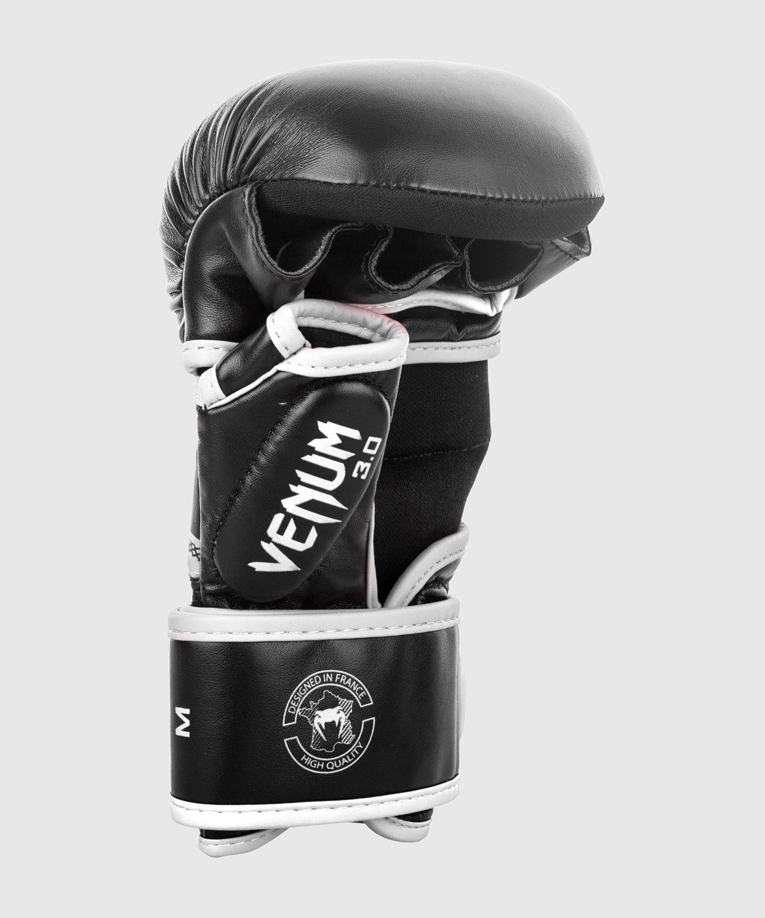 Rękawice MMA sparingowe Venum Challenger 3.0 – Czarno-białe