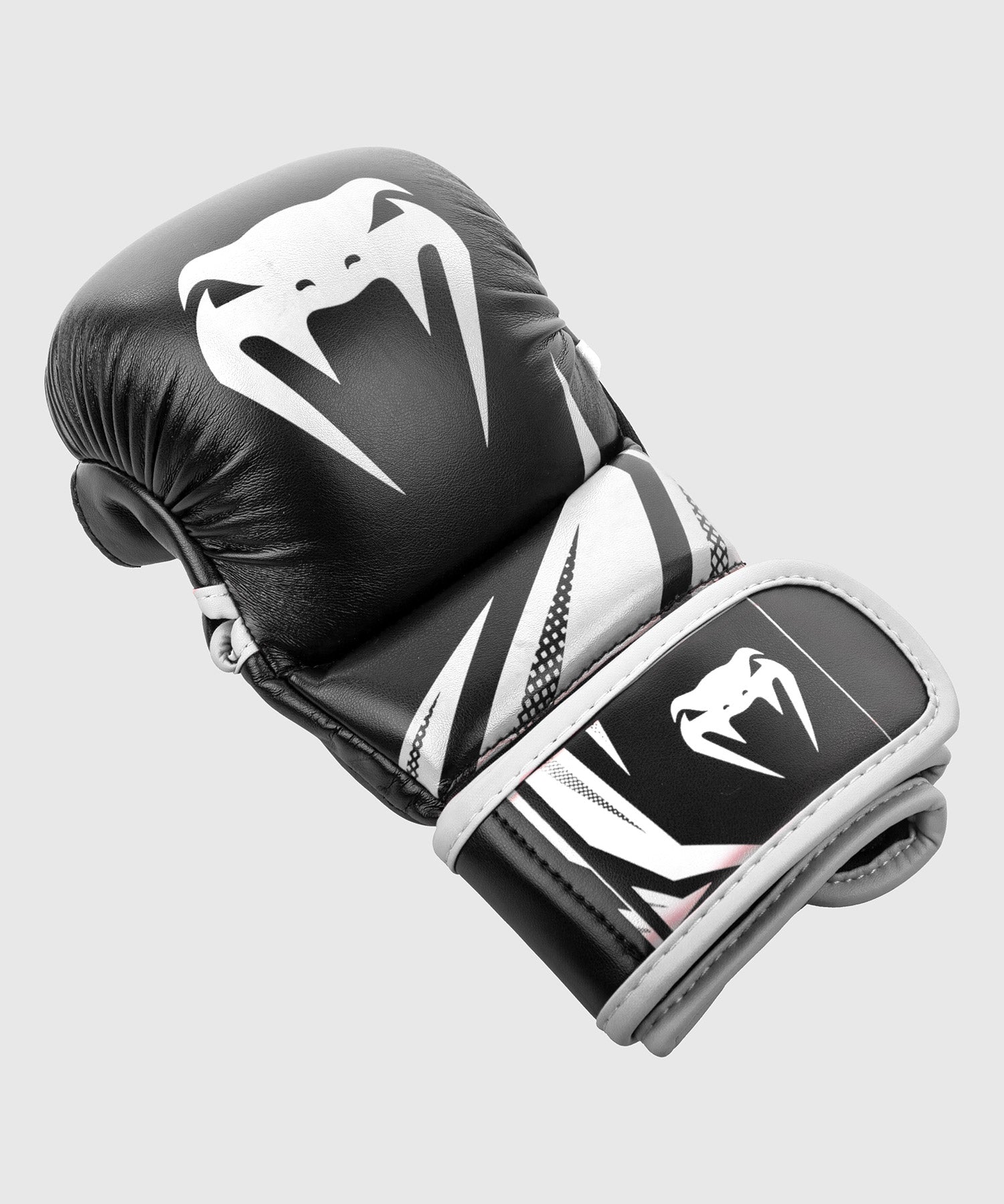 Rękawice MMA sparingowe Venum Challenger 3.0 – Czarno-białe