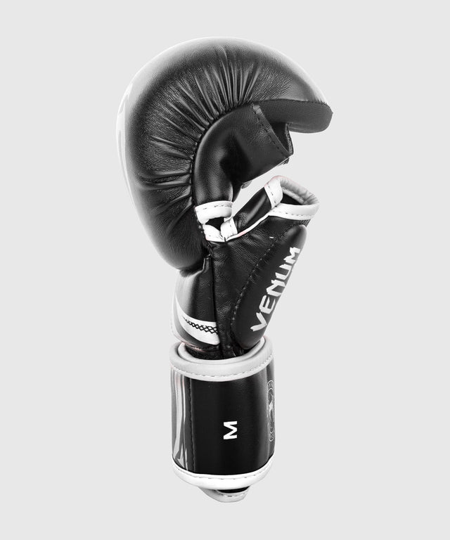 Rękawice MMA sparingowe Venum Challenger 3.0 – Czarno-białe
